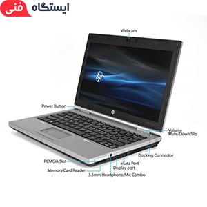 پورت ها و اتصالات لپ تاپ استوک HP EliteBook 2570p