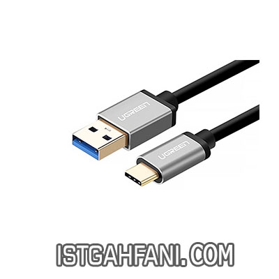 کابل تبدیل USB به USB-C یوگرین مدل US187 طول 1 متر