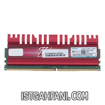 رم دسکتاپ DDR4 تک کاناله 2800 مگاهرتز CL17 کینگ مکس مدل Zeus ظرفیت 8 گیگابایت