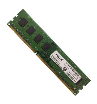 رم کامپیوتر کروشیال مدل DDR3 1600MHz 12800 ظرفیت 2 گیگابایت