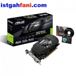 کارت گرافیک ایسوس مدل PH-GTX1050TI-4G